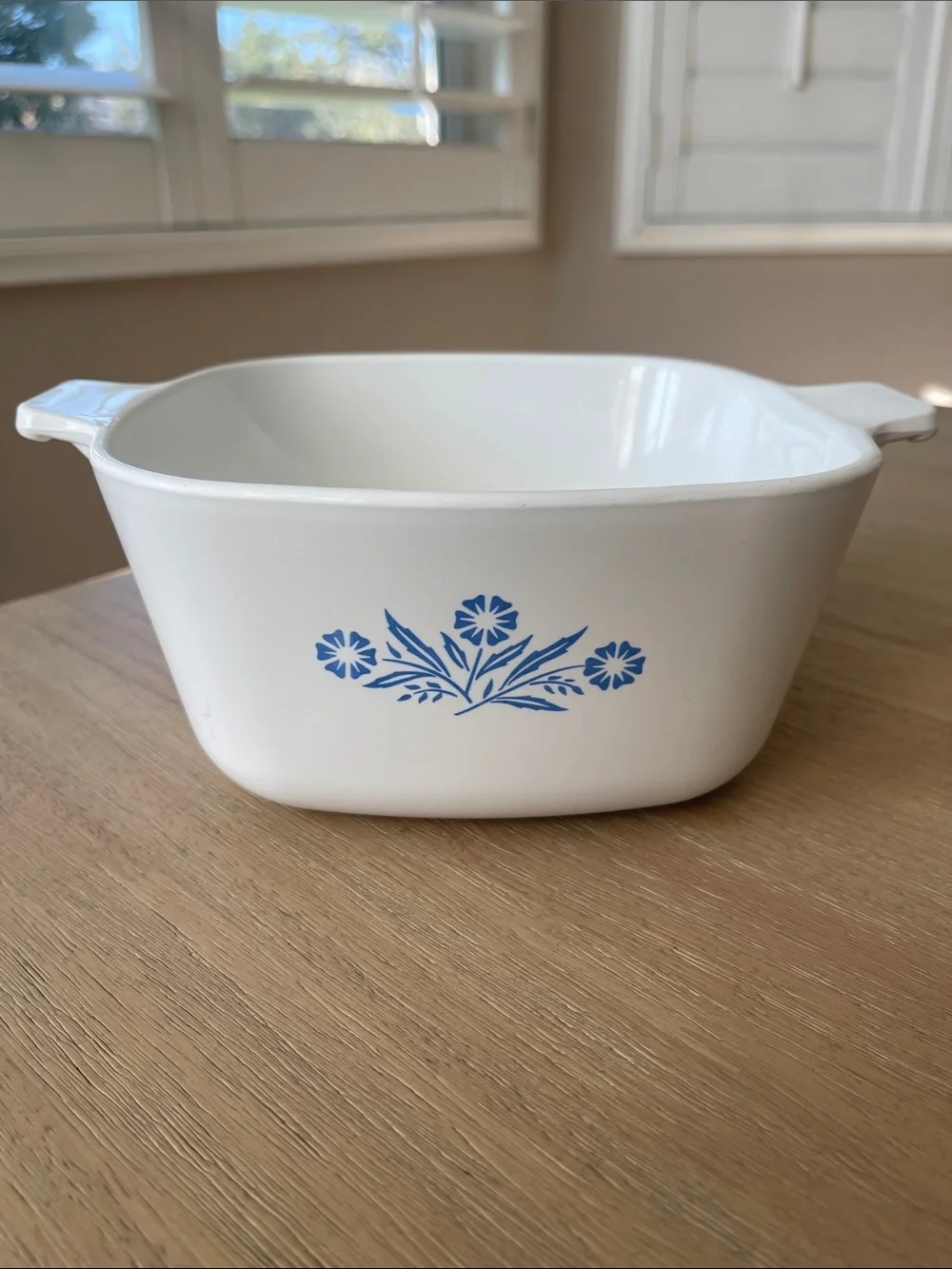 Corning Ware Blue Cornflower Dish 1 3/4 QT P-1 3/4-B No Lid
